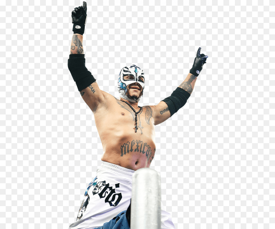 Rey Mysterio, Tattoo, Skin, Person, Hand Free Png Download