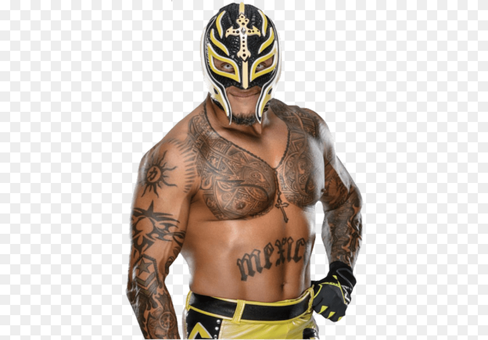 Rey Mysterio 2018 Wallpaper Iphone Rey Mysterio, Back, Body Part, Person, Skin Png