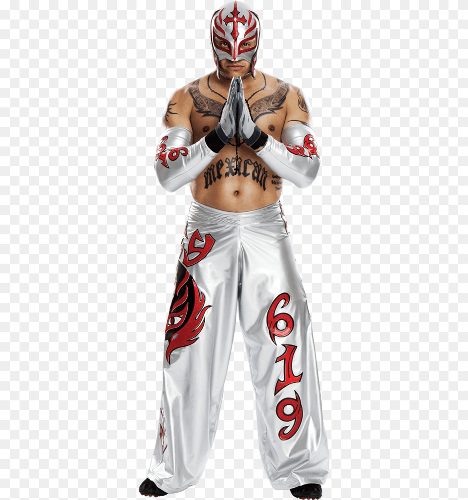 Rey Mysterio, Person, Skin, Tattoo, Clothing Png Image