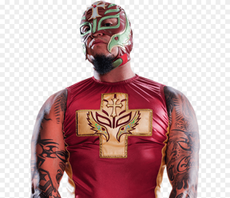 Rey Mysterio Awesome Wrestler Download Rey Mysterio, Tattoo, Skin, Person, Man Free Png