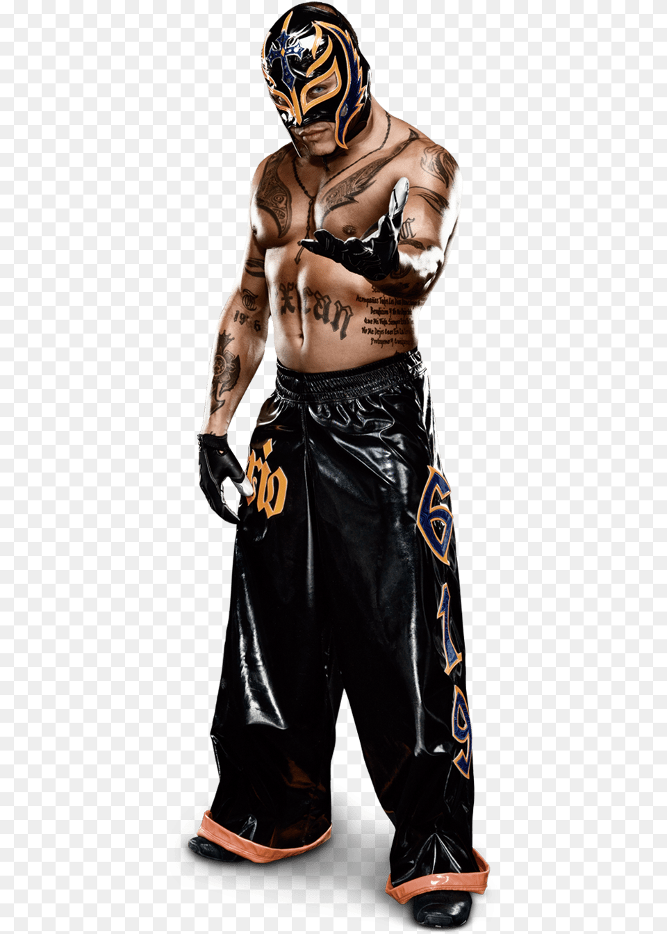 Rey Mysterio High Quality 9 Wwe Rey Mysterio, Tattoo, Back, Body Part, Skin Png Image