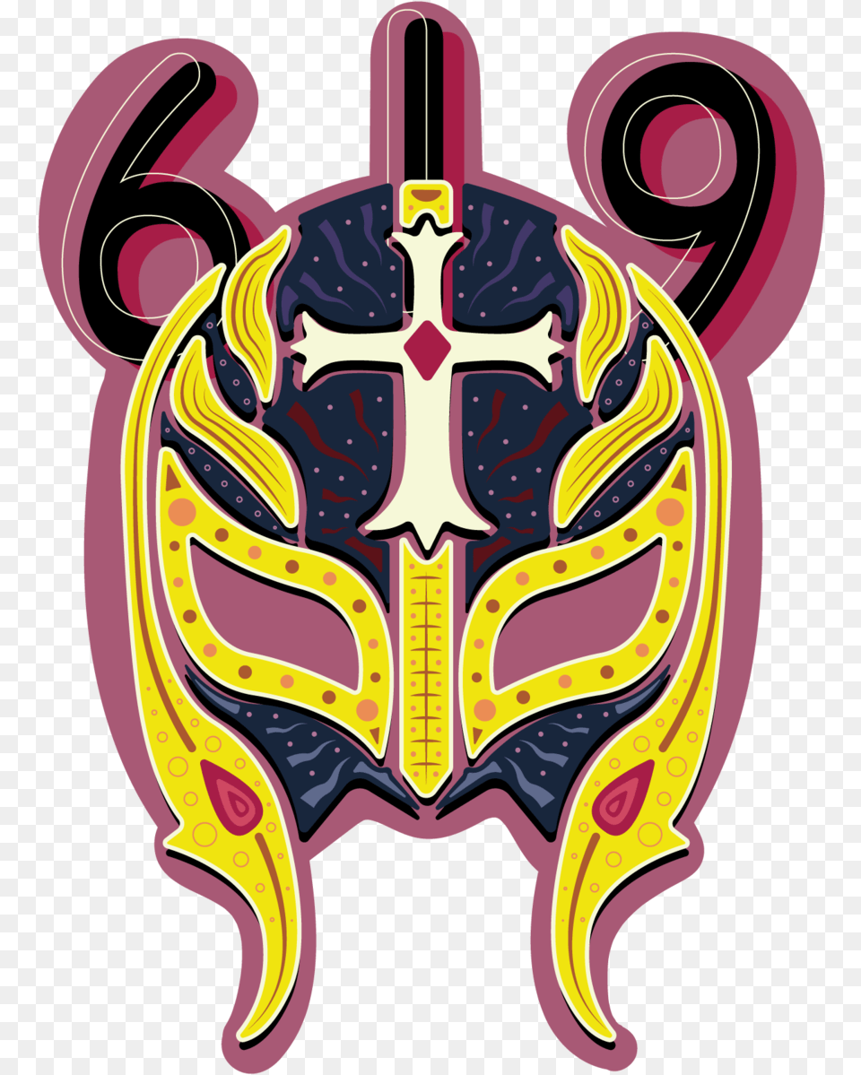 Rey Mysterio Mask Illustration, Dynamite, Weapon Png