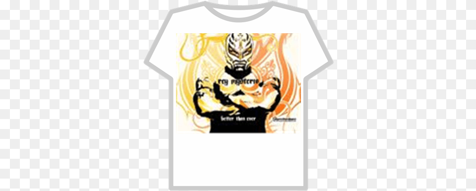 Rey Mysterio Rocks Roblox Rey Mysterio 619, Clothing, T-shirt, Adult, Male Png Image