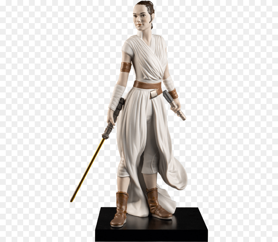 Rey Porcelain Figurine Star Wars Characters, Adult, Female, Person, Woman Free Png Download