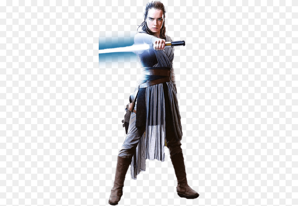 Rey Rey Star Wars, Sword, Weapon, Clothing, Costume Free Transparent Png