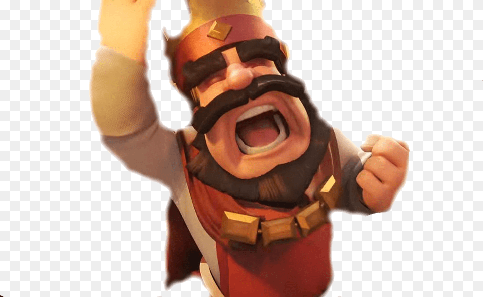 Rey Rojo Clash Royale, Baby, Person, Face, Head Png Image