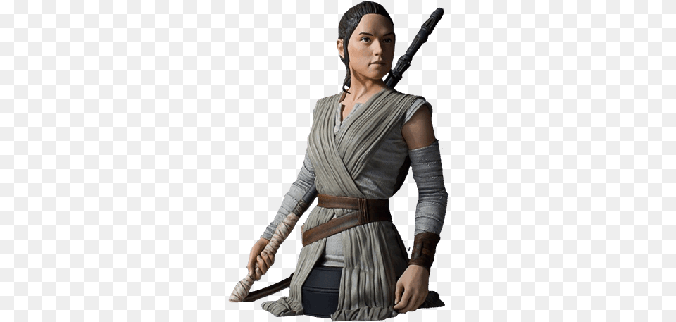 Rey Scale Gentle Giant Mini Bust Star The Force Awakens, Woman, Person, Female, Adult Free Transparent Png