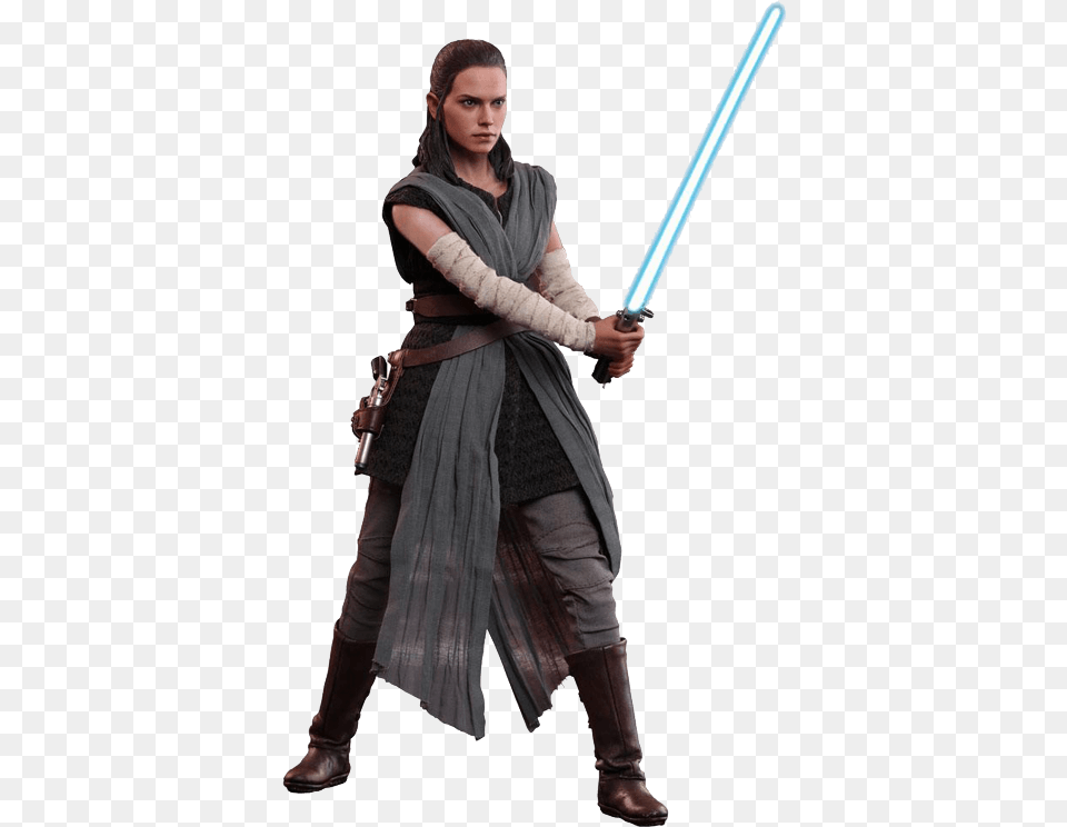 Rey Star Wars, Sword, Weapon, Adult, Female Png Image