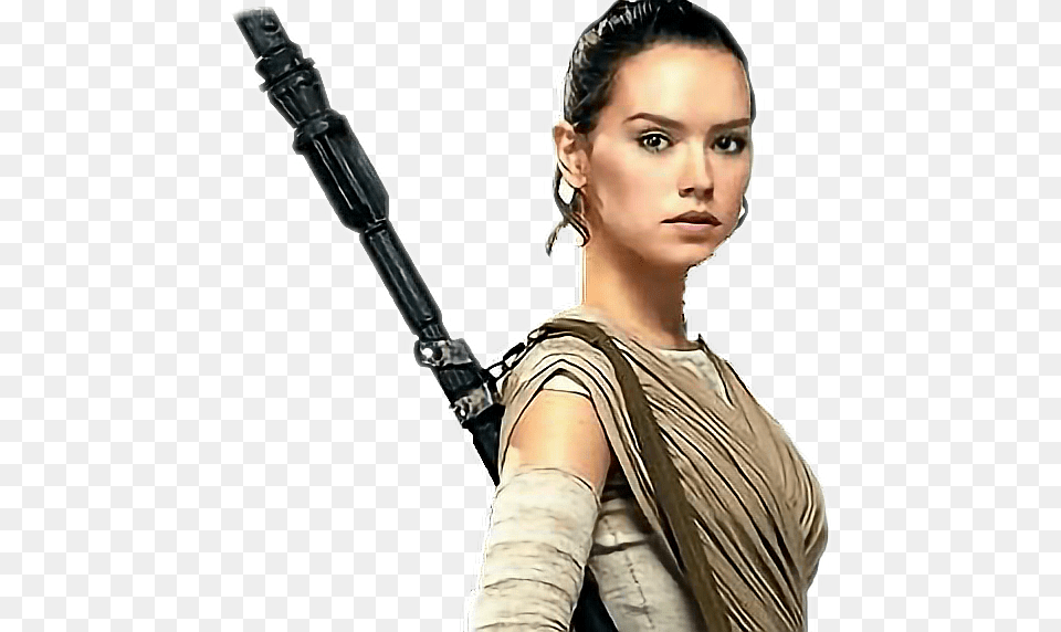 Rey Star Wars Clipart Rey Star Wars Force Awakens, Person, Portrait, Face, Photography Free Png Download