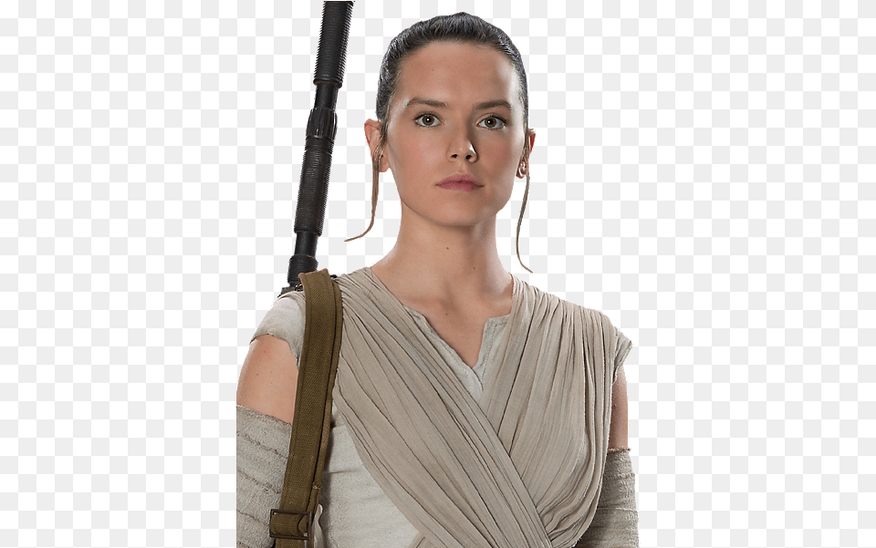 Rey Star Wars Daisy Ridley The Last Jedi Force Rey Star Wars Makeup, Accessories, Strap, Person, Woman Png Image