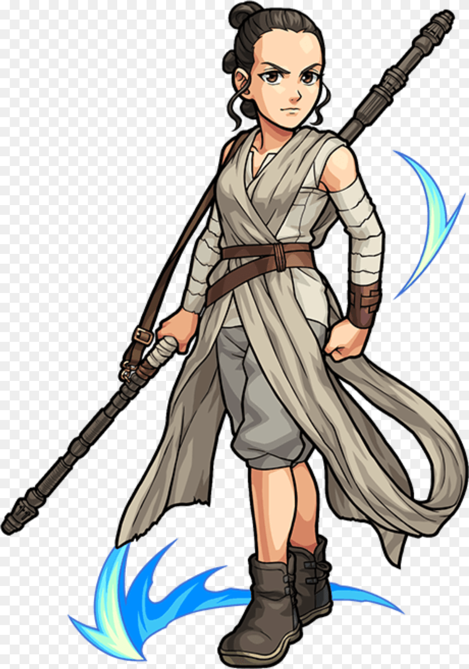 Rey Star Wars Rey Cartoon Star Wars, Person, Book, Publication, Comics Free Transparent Png