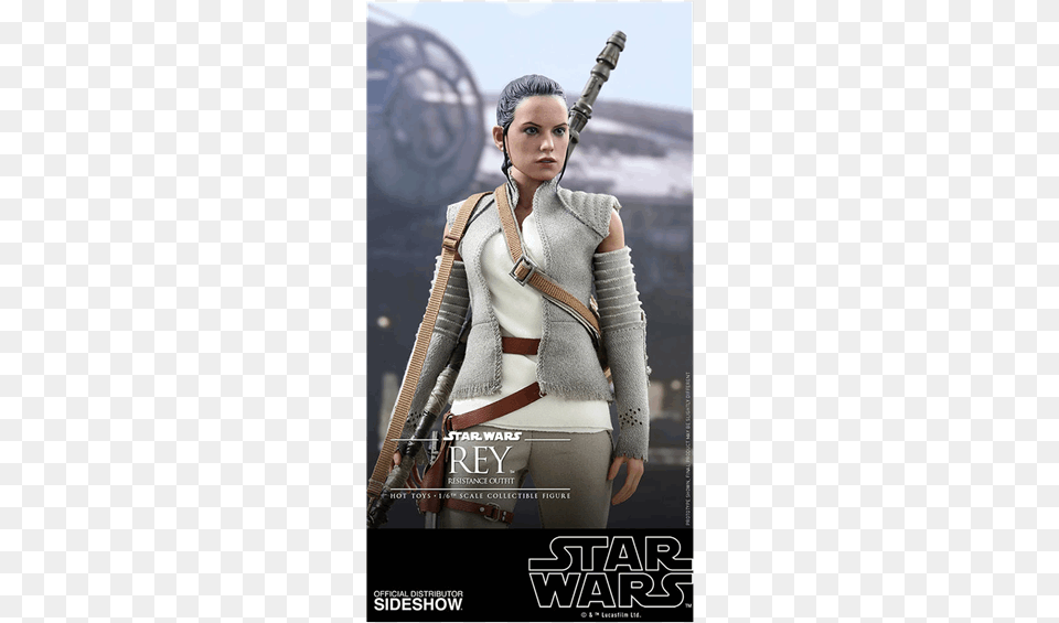 Rey Star Wars Sideshow, Adult, Sweater, Person, Knitwear Free Transparent Png