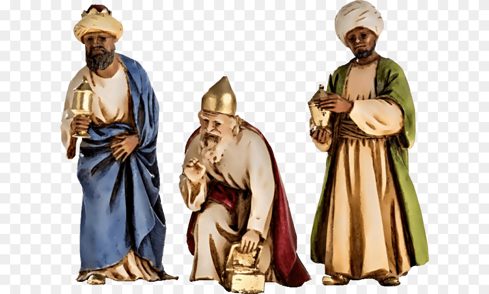 Reyes Los Tres Reyes Magos Figuras, Adult, Person, Man, Male Free Png Download
