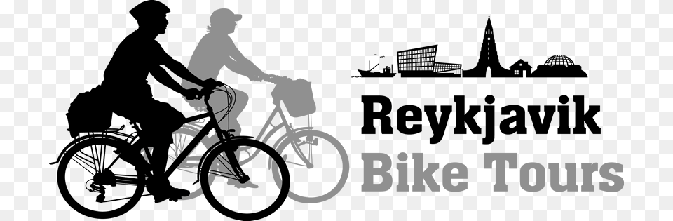 Reykjavik Bike Tours And Bicycle Rental In Reykjavik Bike Tour Logo, Adult, Vehicle, Transportation, Person Png Image