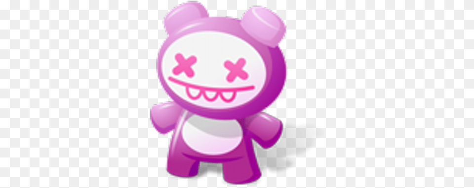 Rez Zombiepiggy Twitter Toy Art, Purple Free Png Download