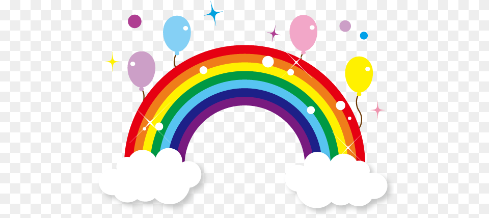 Rezultat S Izobrazhenie Za Transparent Clipart Rainbow Sticker, Balloon, Art, Graphics, Outdoors Png Image