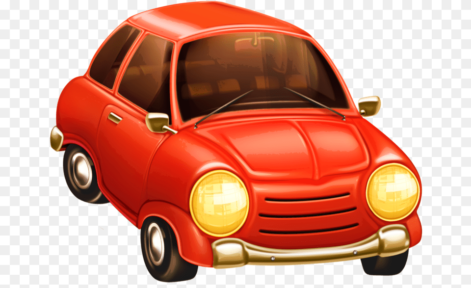 Rezvih Painting Of A Cartoon Car, Sedan, Transportation, Vehicle, Coupe Free Png Download