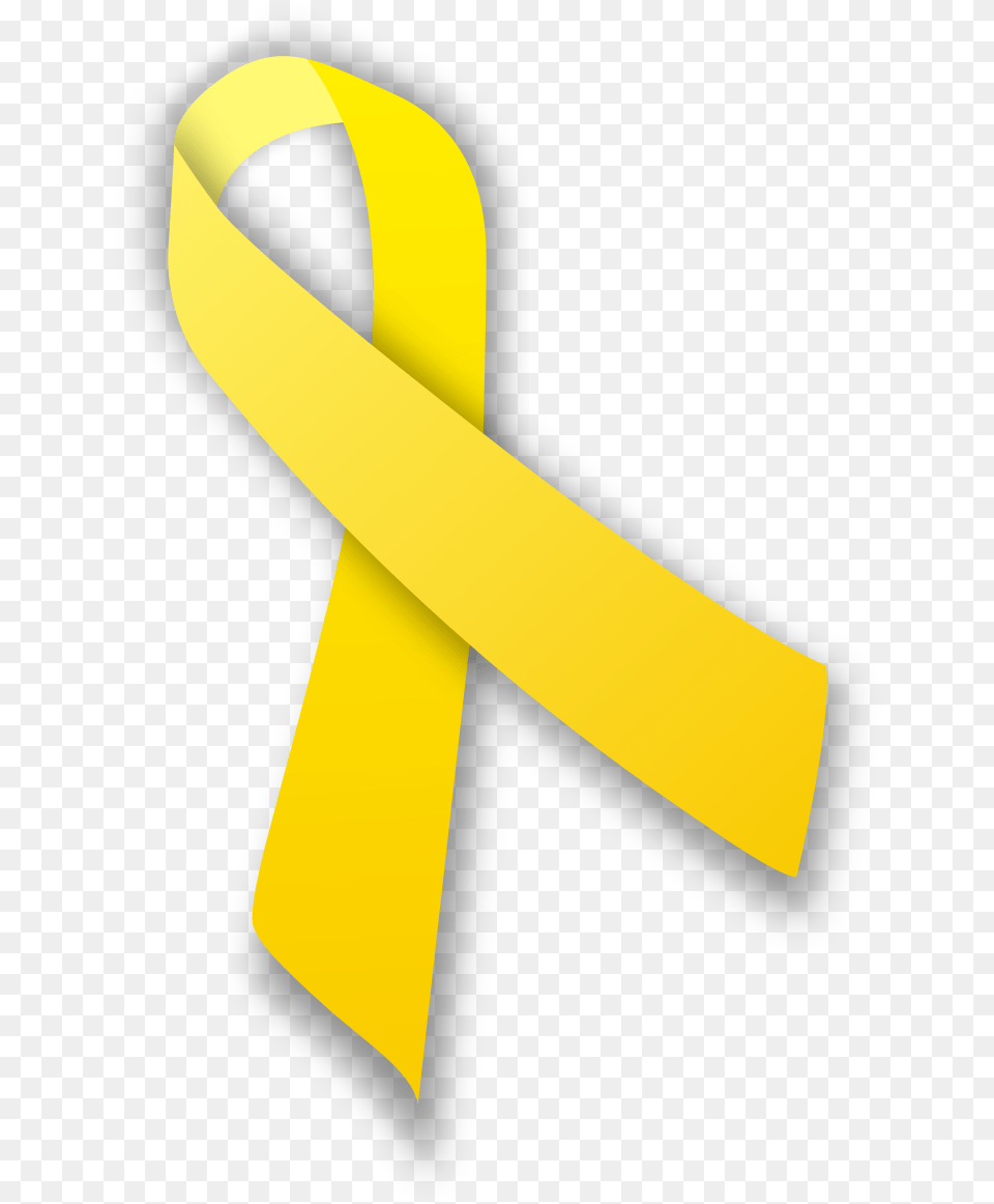 Rfbaq Yellow Awareness Ribbon, Accessories, Formal Wear, Tie, Rocket Free Png Download