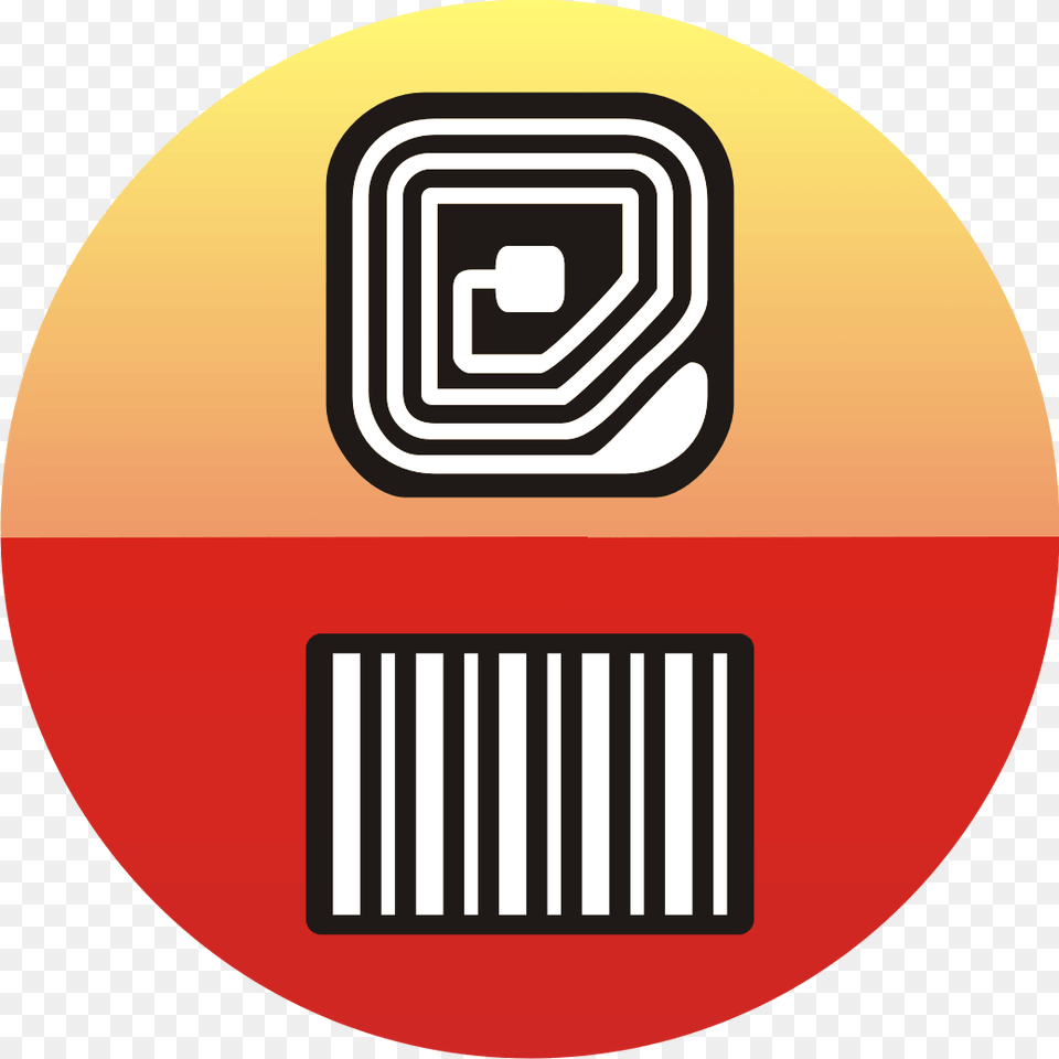 Rfid And Barcode Enabled System Circle, Logo, Disk, Symbol Free Transparent Png