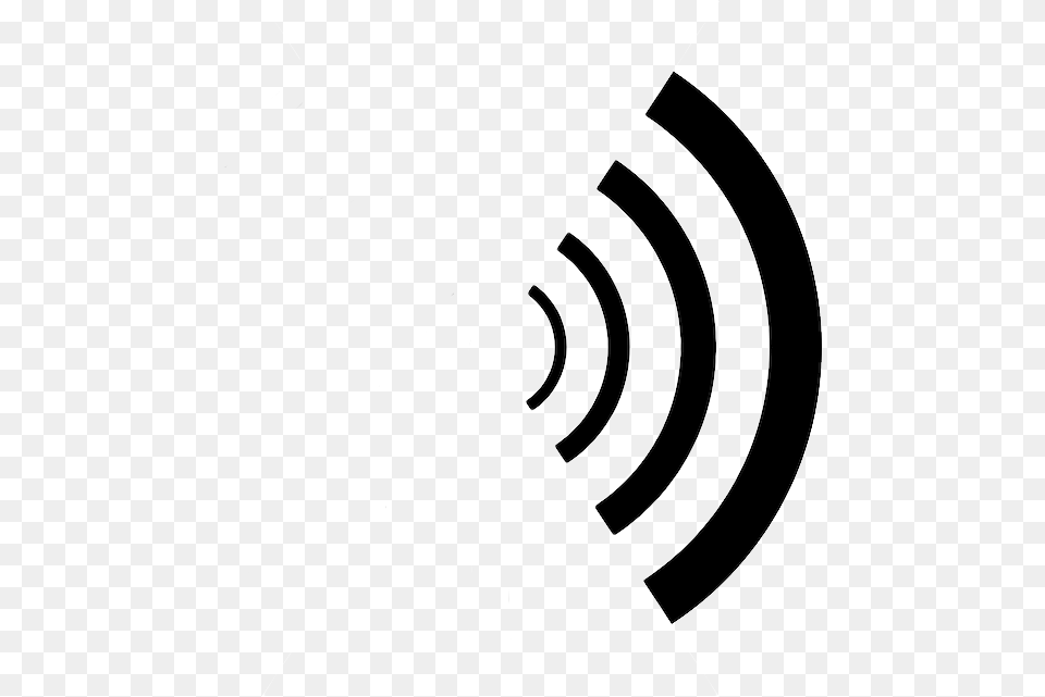 Rfid Icon Wireless Transmitter Radio Waves, Spiral, Lighting, Gun, Weapon Free Png