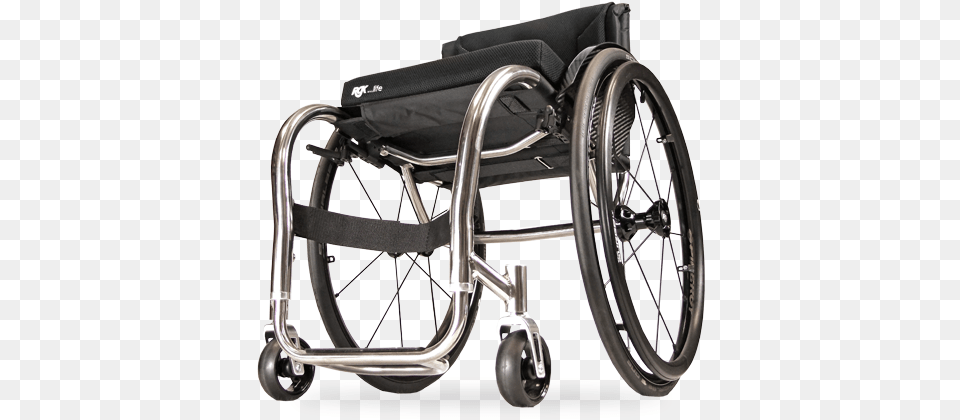 Rgk Octane Made To Measure Ultra Light Wheelchair Titanium Frame Wheelchair, Chair, Furniture, Bicycle, Transportation Png Image