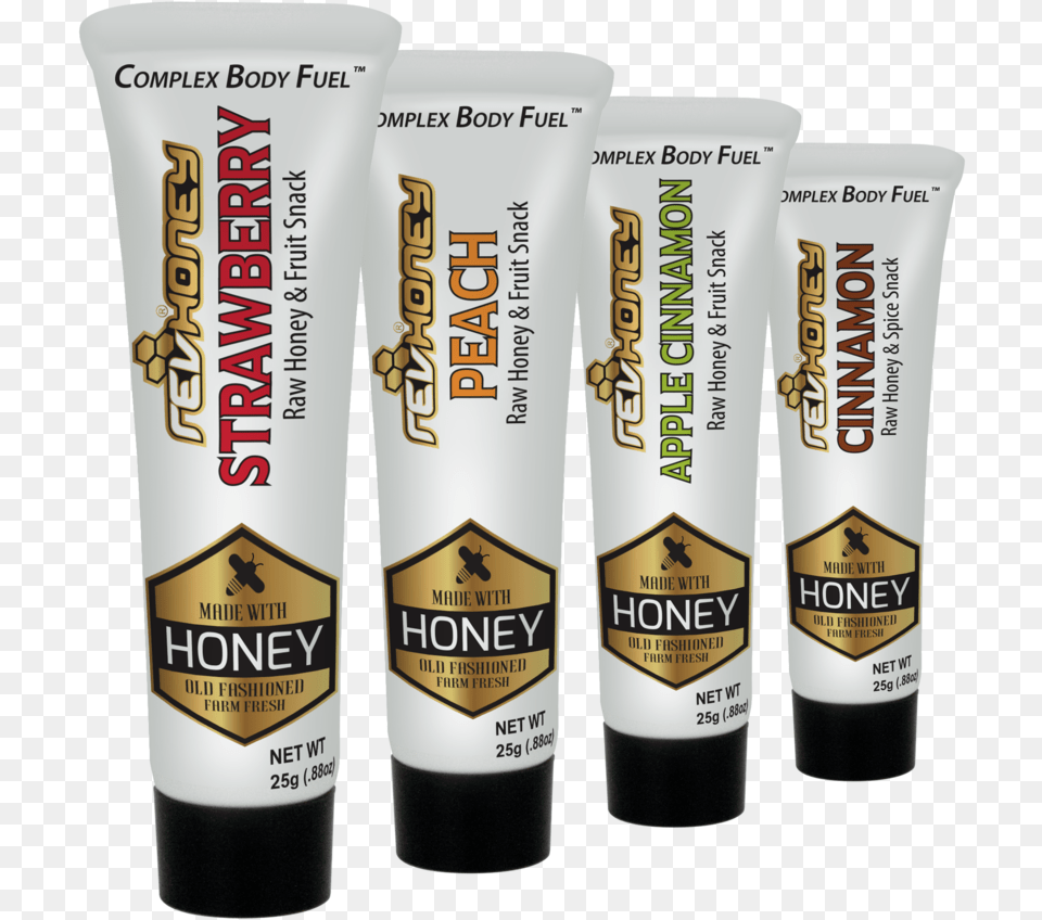 Rh Honey Tube Group, Bottle, Can, Tin, Food Free Png