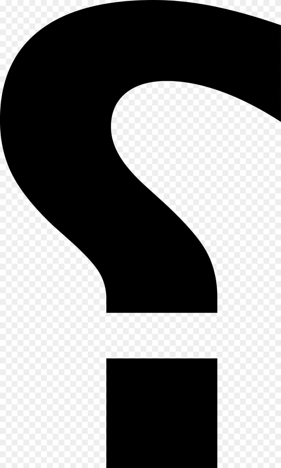 Rhetorical Question Mark, Gray Free Transparent Png