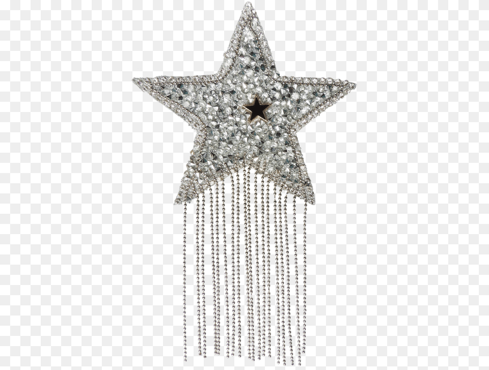 Rhinestone Bling Star With Tissue Heat Sealed Applique Star, Accessories, Cross, Symbol, Diamond Png Image