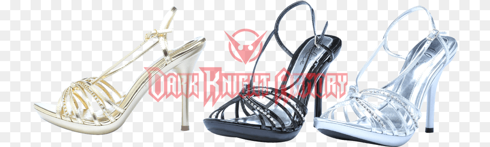 Rhinestone Stiletto Sandals Quotrhinestone Stiletto Sandalsquot, Clothing, Footwear, High Heel, Sandal Free Png