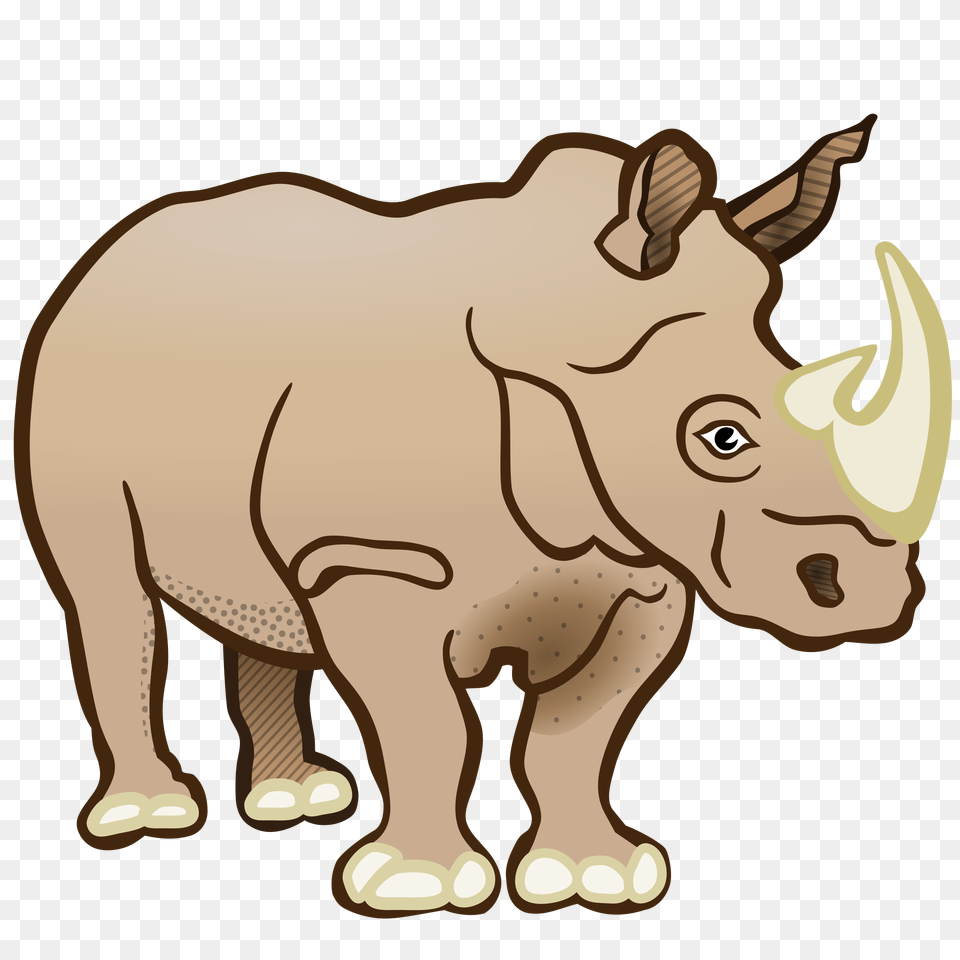 Rhino, Animal, Mammal, Wildlife, Bear Free Png Download