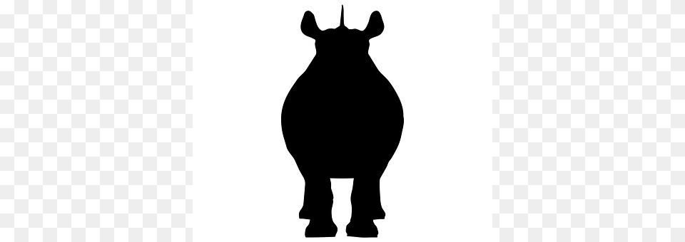 Rhino Silhouette, Animal, Canine, Dog Png