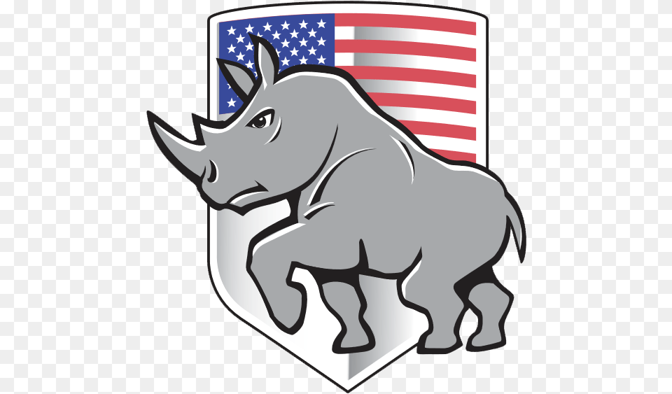 Rhino Badge Only, Animal, Wildlife, Mammal, Kangaroo Free Png Download