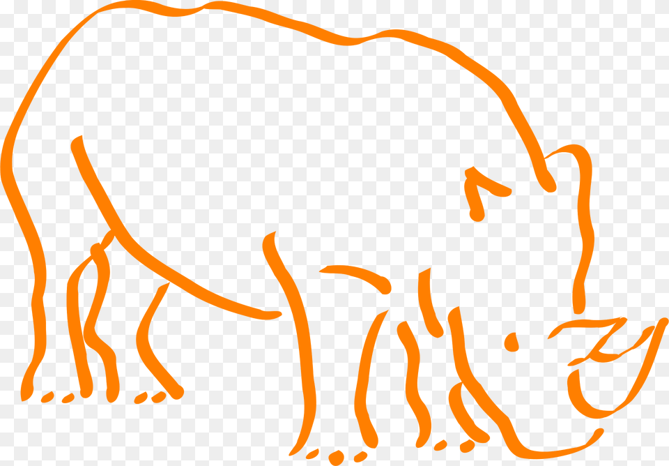 Rhino Clipart, Animal, Elephant, Mammal, Wildlife Png Image
