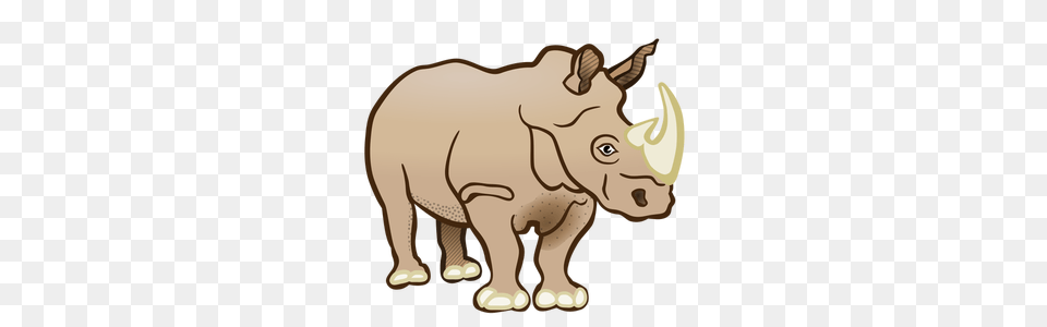 Rhino Clipart, Animal, Wildlife, Mammal, Face Png Image