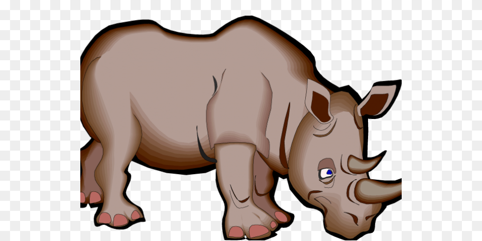 Rhino Clipart Indian Animal, Mammal, Wildlife, Baby, Person Free Png Download