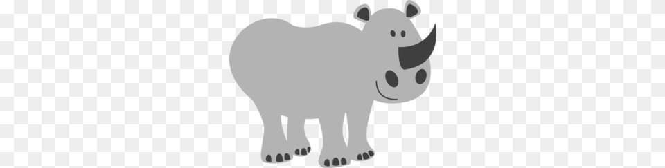 Rhino Large Clip Art, Animal, Bear, Mammal, Wildlife Png