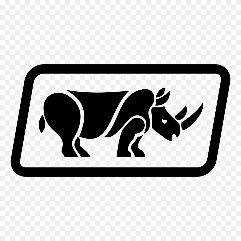 Rhino Linings Logo Transparent Vector, Gray Free Png