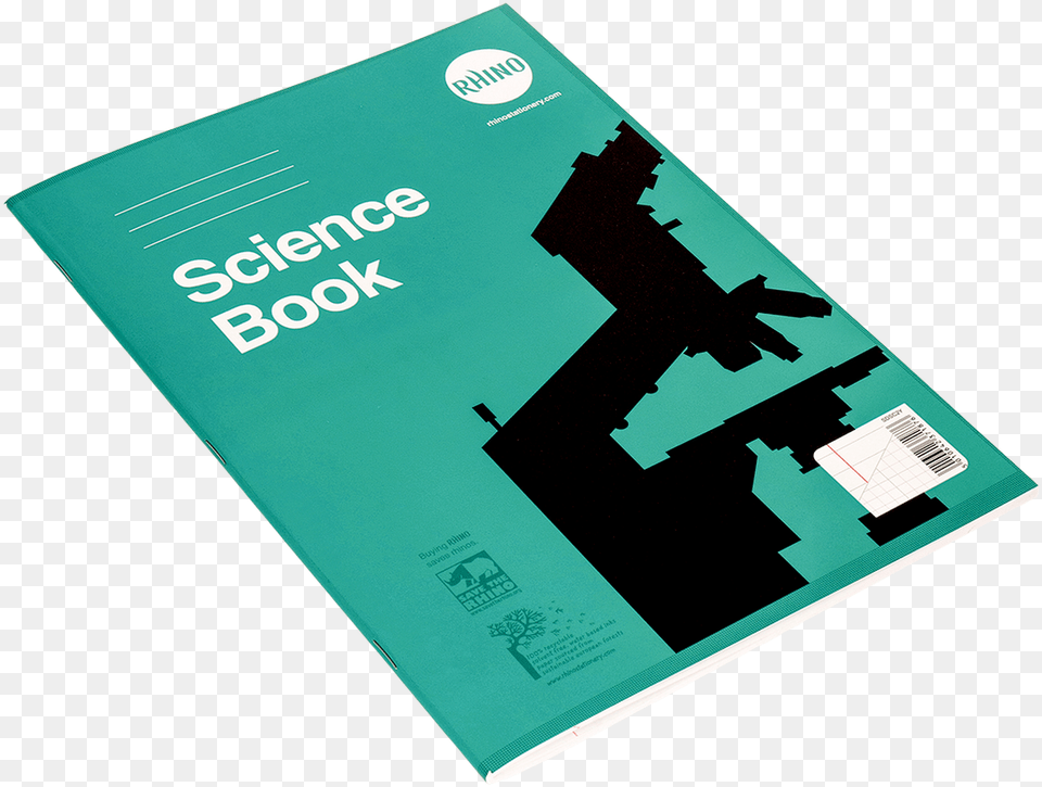 Rhino Science Book A4 64 Pages 8mm Ruled With Alternate Paper, Publication, Advertisement, Poster Png Image