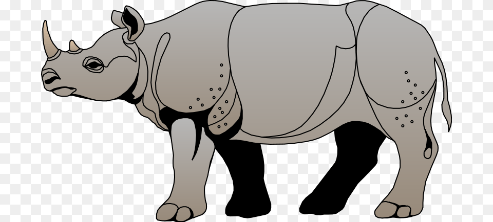 Rhinoceros Clip Art, Animal, Mammal, Wildlife, Baby Free Transparent Png