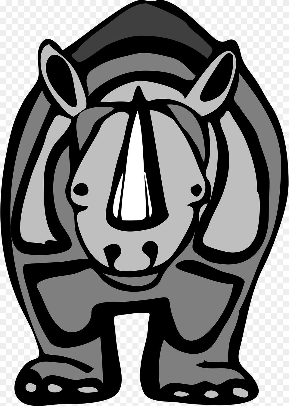 Rhinoceros Clipart, Animal, Wildlife, Mammal, Ammunition Png