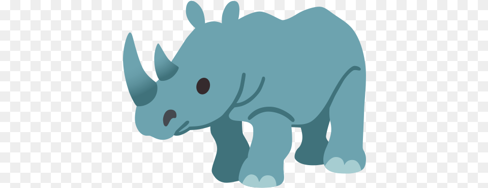 Rhinoceros Emoji Rhino Emoji, Animal, Wildlife, Mammal, Bear Free Transparent Png