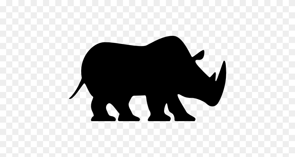 Rhinoceros Facing Right, Animal, Bear, Mammal, Wildlife Free Png Download