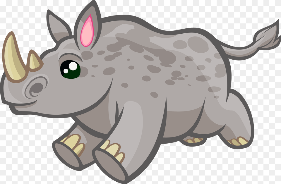 Rhinoceros Rhino Animal Image On Pixabay Rhino Cartoon, Mammal, Wildlife, Kangaroo Free Png