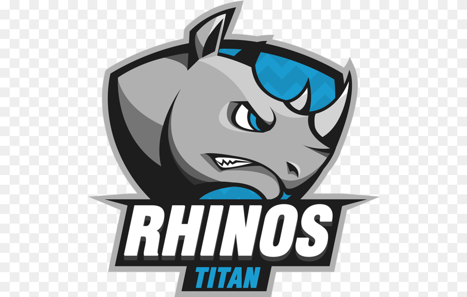 Rhinos Gaming Titan Rhinos Logo, Book, Comics, Publication Free Png