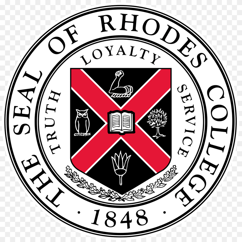 Rhodes College, Logo, Badge, Emblem, Symbol Free Png Download