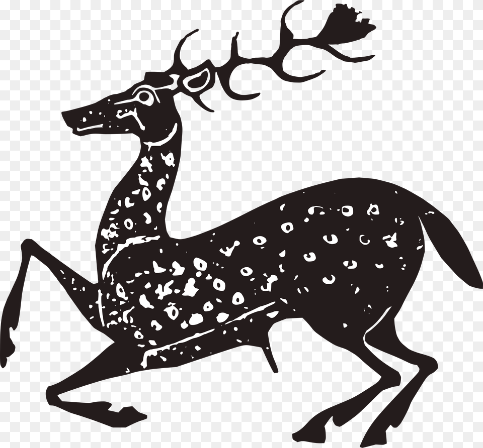 Rhodes Deer Clip Arts Deer Rhodes, Animal, Mammal, Wildlife, Stencil Free Transparent Png