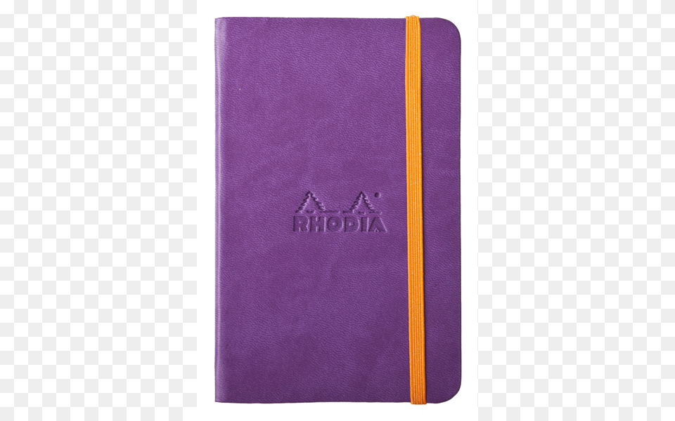 Rhodia Rhodiarama Purple Lined Sheets, Diary, Book, Publication Free Png