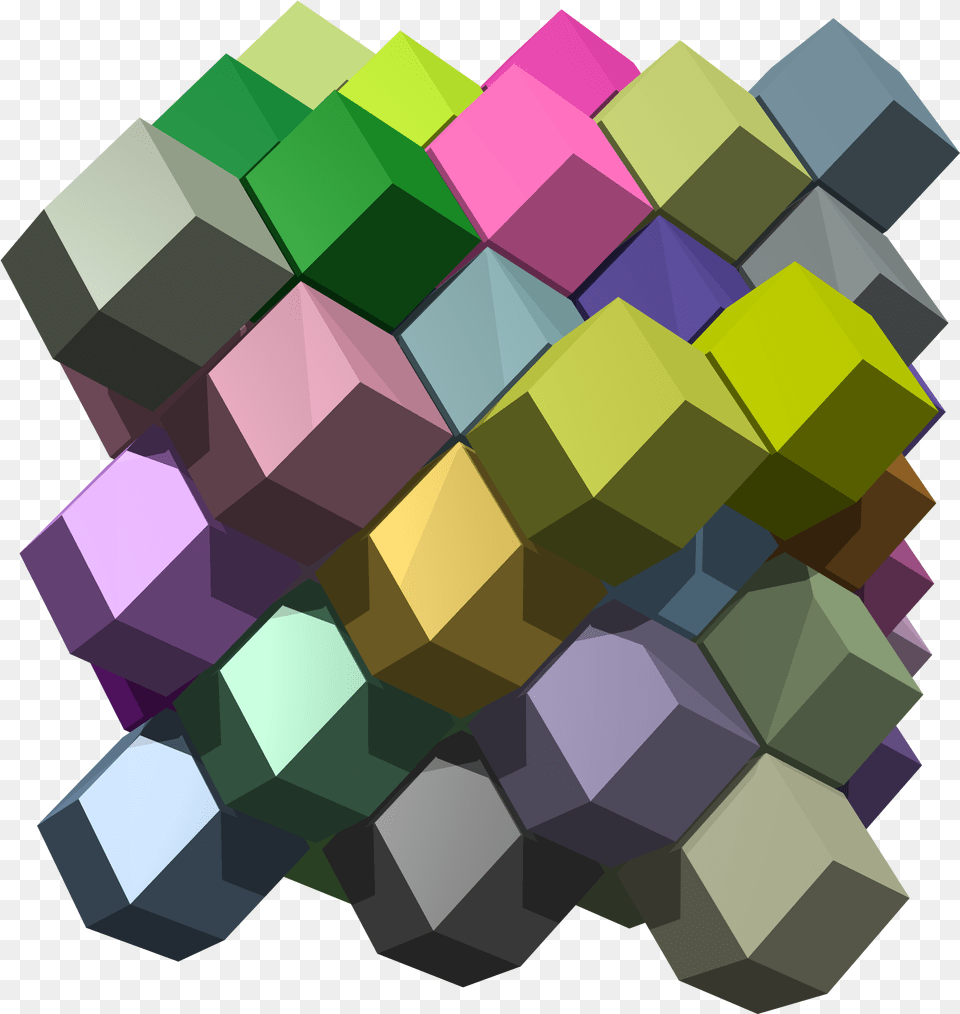Rhombic Dodecahedron Tiling, Art, Graphics, Sphere, Pattern Free Transparent Png