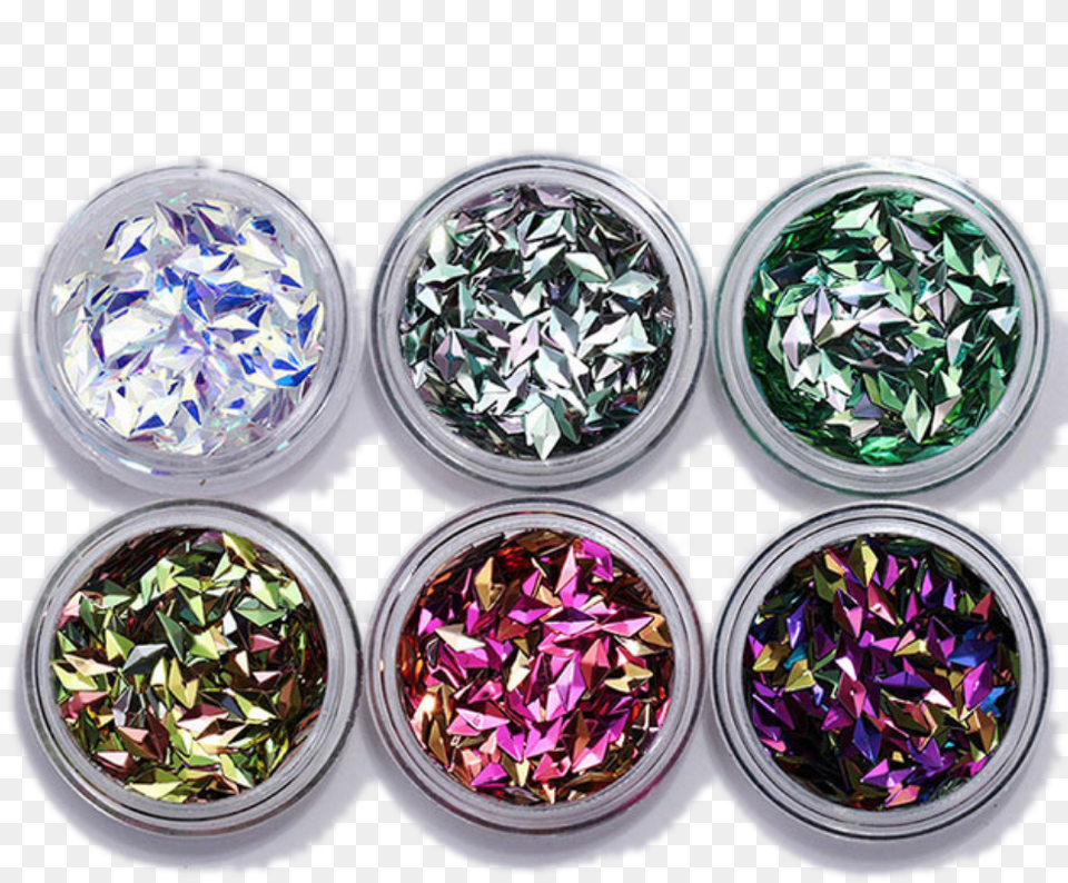 Rhombus Holographic Glitter Set Of Dizajn Nogtej S Rombami, Herbal, Herbs, Jar, Plant Free Png Download