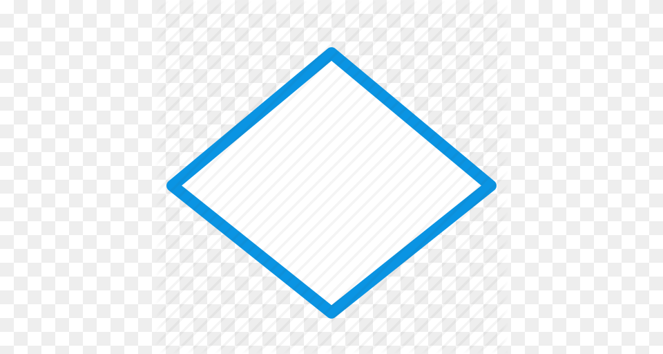 Rhombus Shape Icon, Blackboard, Paper Free Png Download